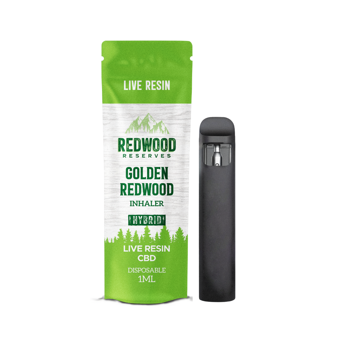Golden Redwood CBD Inhaler Redwood Reserves Golden Redwood CBD Inhaler Redwood Reserves